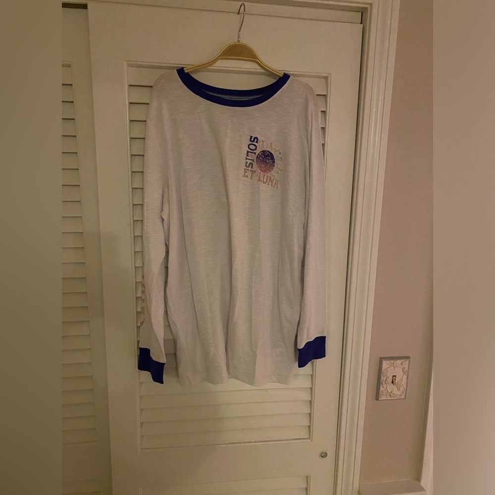 NWOT Torrid Luna Classic Fit Super Soft Slub Ringer Long Sleeved Crew 10 00 - Picture 7 of 14